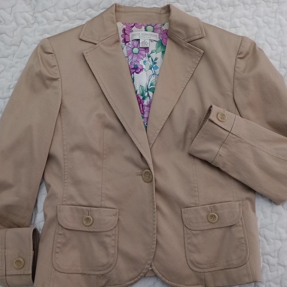 Beige Women's Blazer
